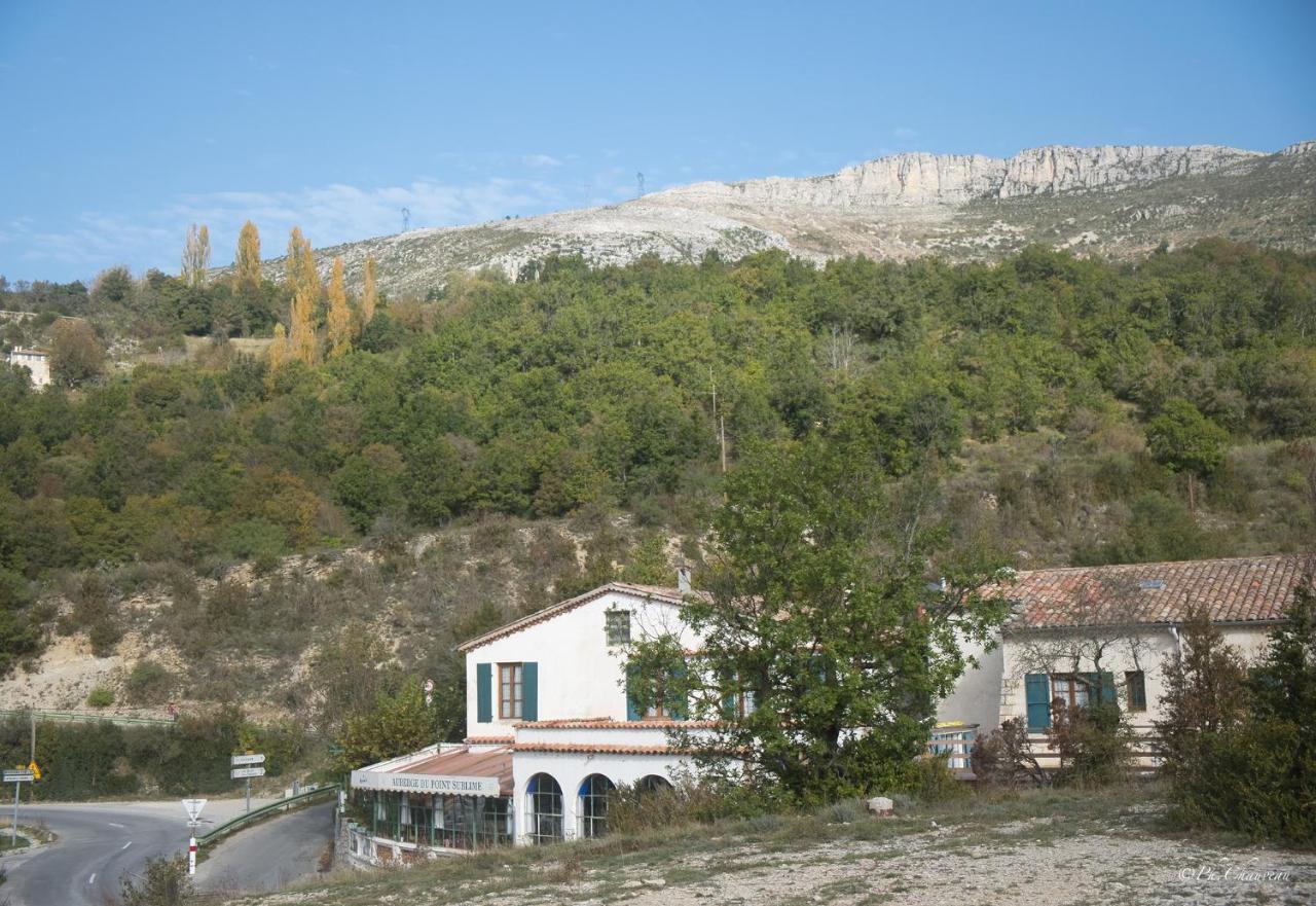 Auberge Du Point Sublime Rougon Exterior foto